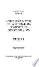 Antología mayor de la literatura dominicana, siglos XIX-XX: Poesía