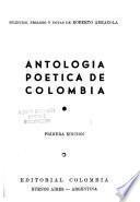 Antología poética de Colombia