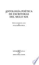 Antología poética de escritoras del siglo XIX
