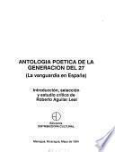 Antología poética de la generación del 27
