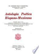 Antología poética hispano-mexicana