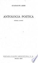 Antología poética