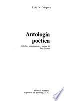 Antología poética