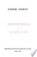 Antología y valoración
