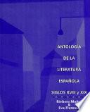 Antolog?a De La Literatura Espa?ola