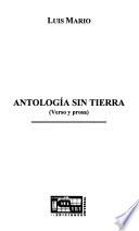 Antologıa sin tierra