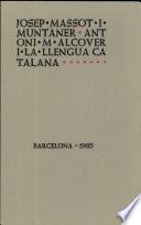 Antoni M. Alcover i la llengua catalana