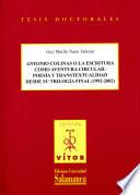 Antonio Colinas o la escritura como aventura circular