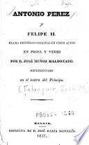 Antonio Pérez y Felipe II