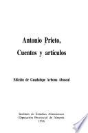 Antonio Prieto, cuentos y artículos