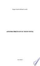 Antonio Prieto en su texto total