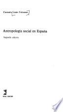Antropología social en España
