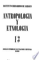 Antropología y etnología