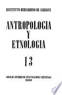 Antropología y etnología