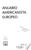 Anuario Americanista Europeo