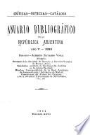 Anuario bibliográfico de la República Arjentina