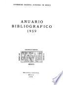 Anuario bibliográfico