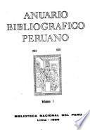 Anuario bibliográfico peruano
