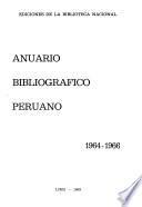 Anuario bibliográfico peruano