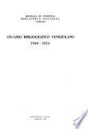 Anuario bibliográfico venezolano