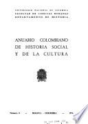 Anuario colombiano de historia social y de la cultura