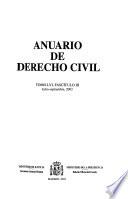 Anuario de derecho civil