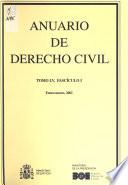 Anuario de derecho civil
