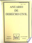Anuario de derecho civil