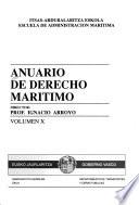 Anuario de derecho marítimo