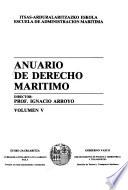 Anuario de derecho marítimo