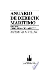 Anuario de derecho maritimo