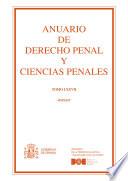 Anuario de Derecho Penal y Ciencias Penales (tomo LXXVII, 2024)