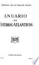 Anuario de estudios Atlánticos
