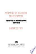 Anuario de estudios bolivarianos