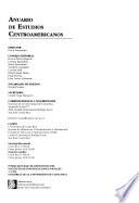 Anuario de estudios centroamericanos