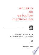 Anuario de estudios medievales