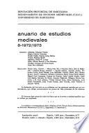 Anuario de estudios medievales