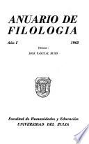 Anuario de filología