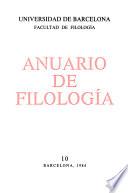 Anuario de filología