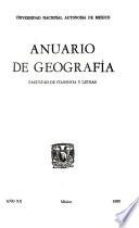 Anuario de geografía