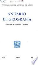 Anuario de geografía
