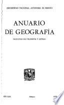 Anuario de geografía