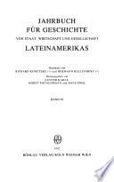 Anuario de historia del estado, la economía y la sociedad en América Latina