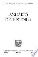 Anuario de historia