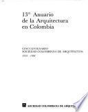 Anuario de la arquitectura en Colombia
