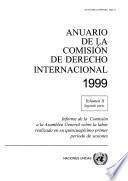 Anuario de la Comisión de Derecho Internacional 1999, Vol.II, Parte 2