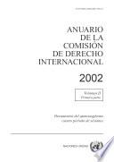 Anuario de la Comisión de Derecho Internacional 2002, Vol.II, Parte 1