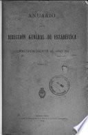 Anuario de la Dirección General de Estadística