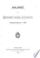 Anuario de la Dirección General de Estadística