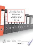 Anuario de la Dirección General de Seguridad Jurídica y Fe Pública (2020)